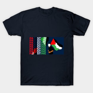 Palestinian fighter flag T-Shirt